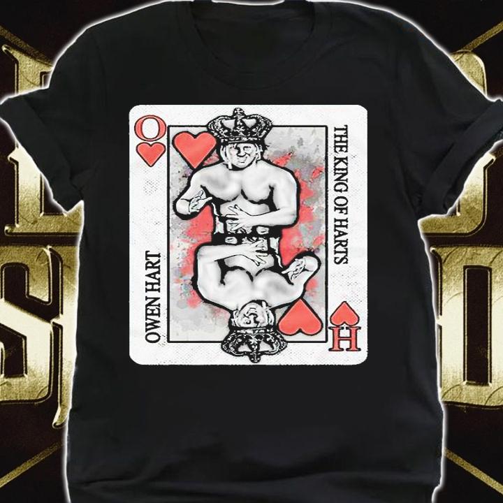 Owen Hart the King of Harts T-shirt