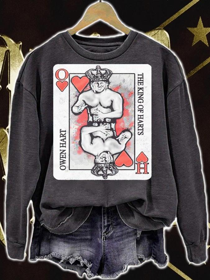 Owen Hart the King of Harts T-shirt