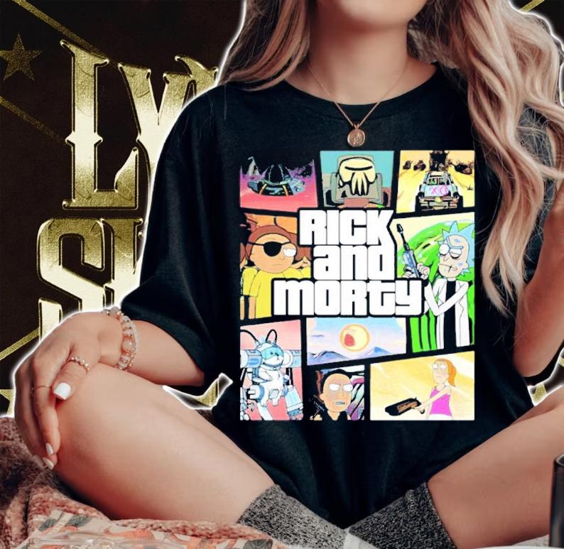 Rick And Morty T-Shirt woman shirt