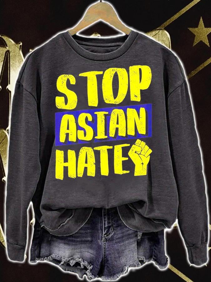 Stop Asian American hate shirt sweatshirt