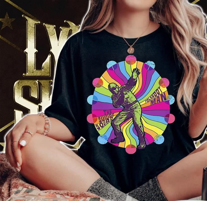 The Suicide Squad Polka-Dot Man Color Splash shirt