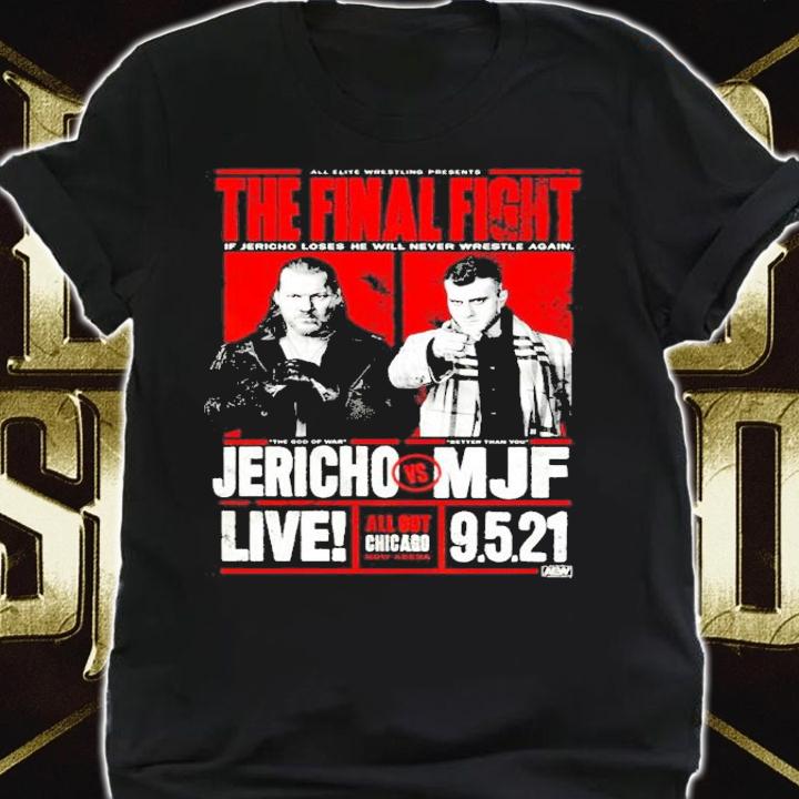 All Out 2021 Matchup Chris Jericho vs MJF The Final Fight shirt