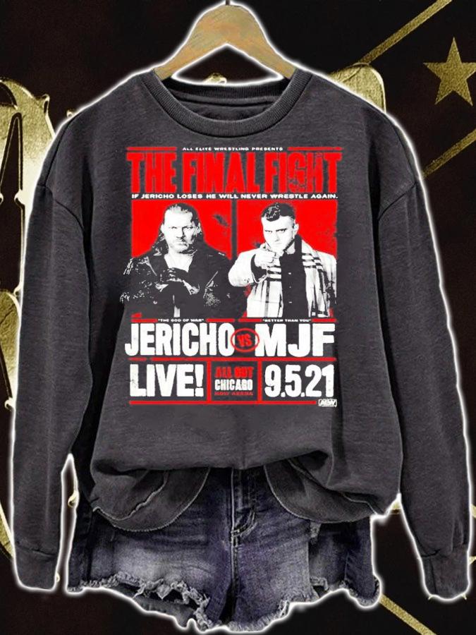 All Out 2021 Matchup Chris Jericho vs MJF The Final Fight shirt