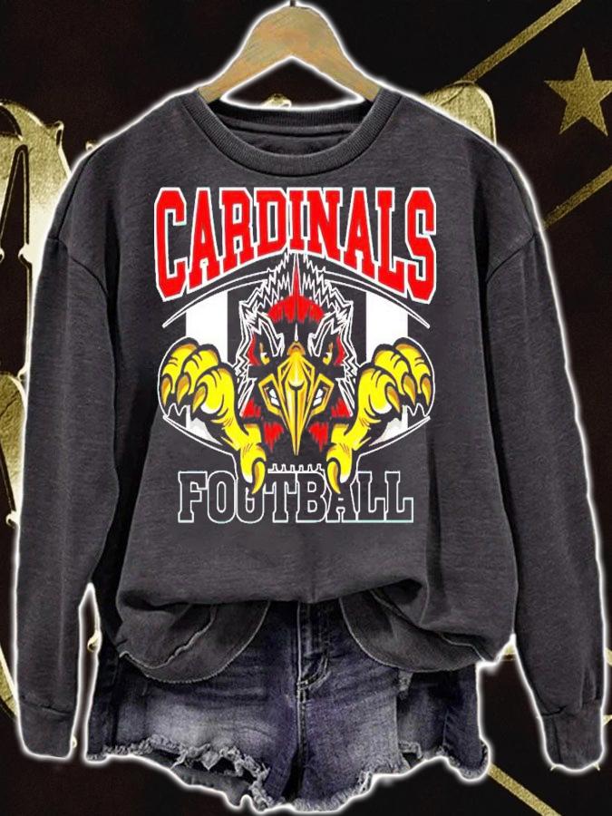 Cardinals Football Angry Mascot Transfer shirt sweatshirt