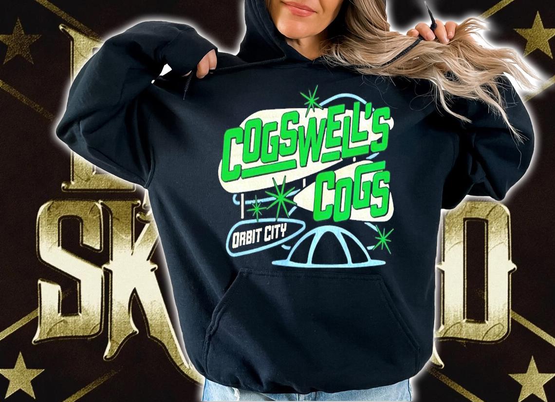 Cogswell's Cogs Orbit city shirt hoodie