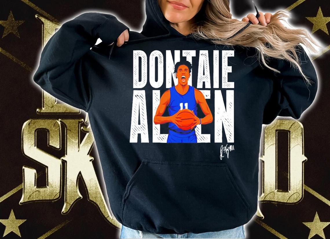 Dontaie Allen basketball signature shirt hoodie