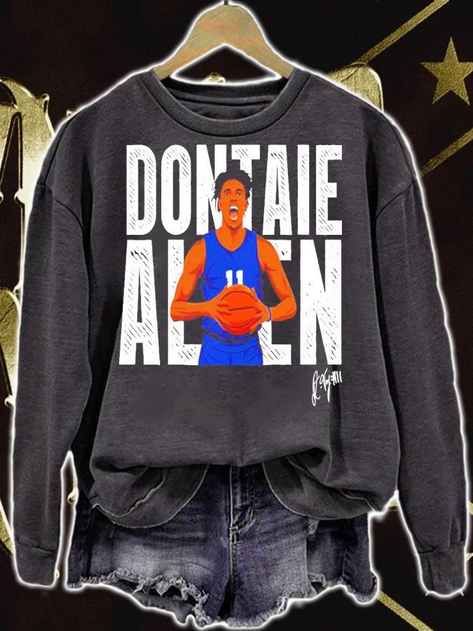 Dontaie Allen basketball signature shirt sweatshirt