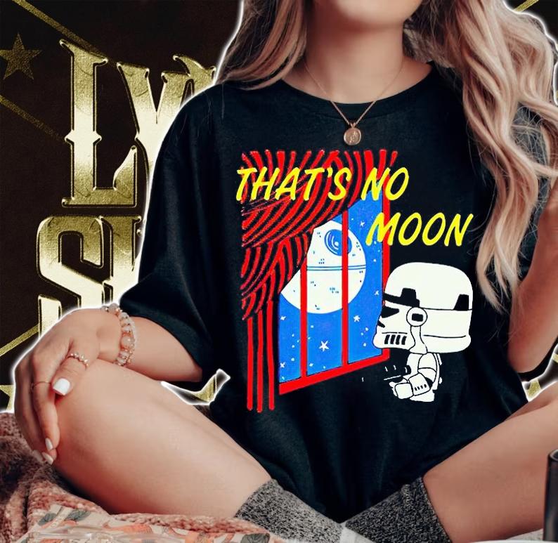 Goodnight Moon that's no Moon Star Wars T-shirt