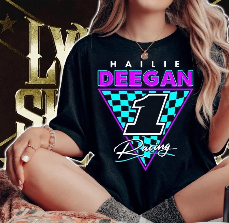 Hailie Deegan 1 Racing T-shirt woman shirt