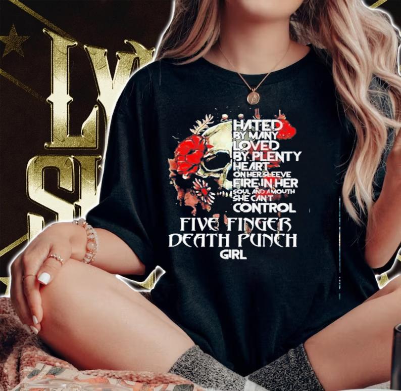 Hated by many loved by plenty heart on her sleeve shirt woman shirt