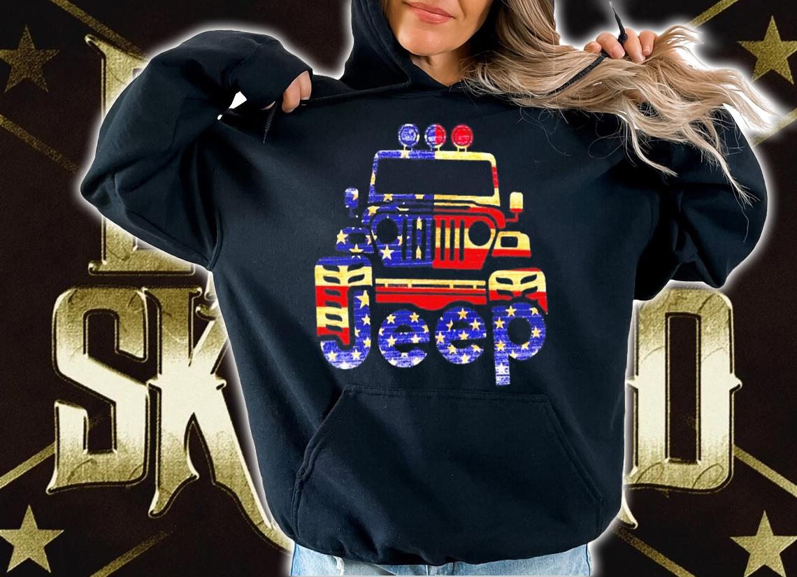 Jeep Flag shirt hoodie