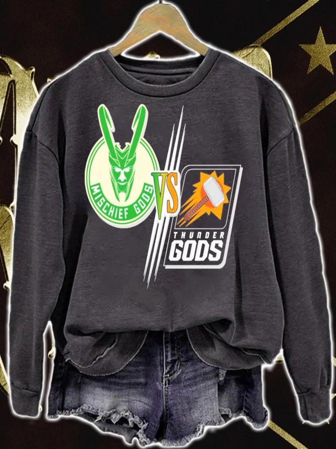 Mischief Gods vs Thunder Gods shirt sweatshirt