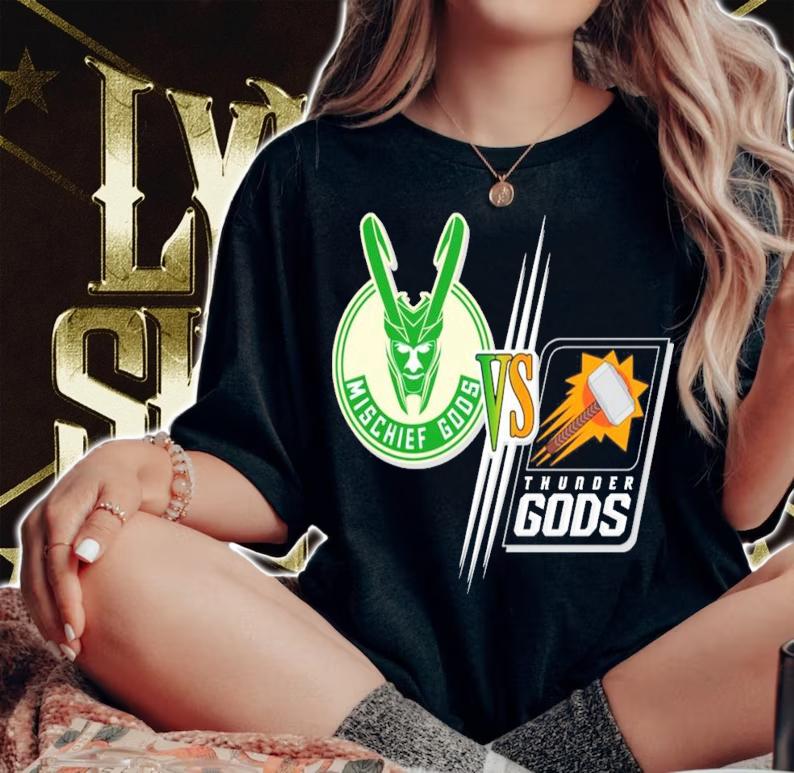 Mischief Gods vs Thunder Gods shirt woman shirt