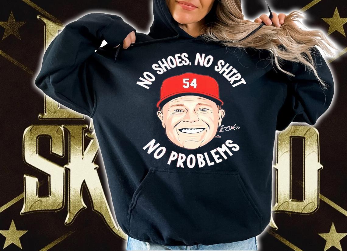 Sonny Gray no shirt no shoes no problem signature shirt hoodie