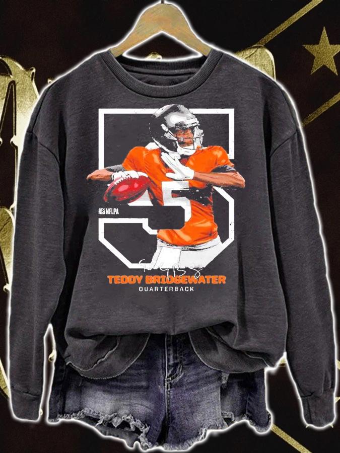 Teddy Bridgewater Quarterback Number 5 signature shirt sweatshirt