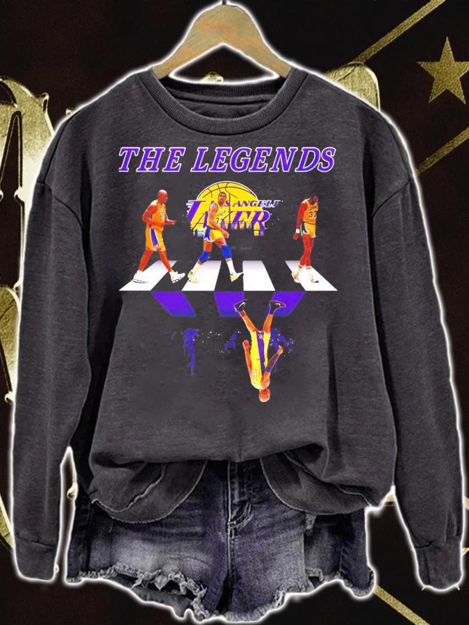 The Legends Los Angeles Lakers Abbey Road signatures shirt sweatshirt