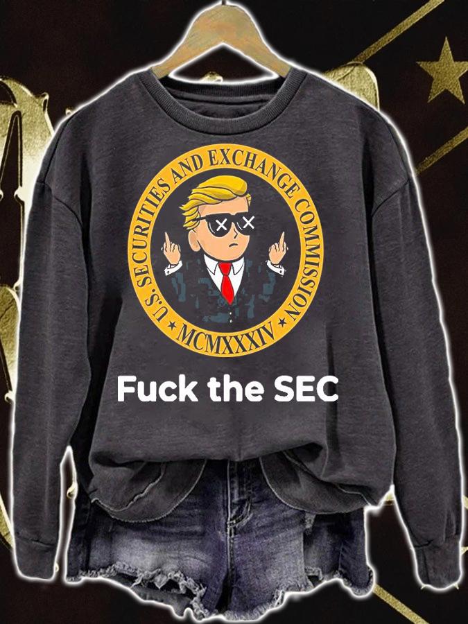 Top trump fuck the SEC US Securities and Exchange commission shirt