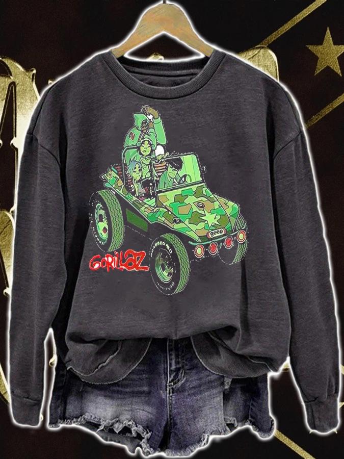 Voiture de l'armee shirt sweatshirt