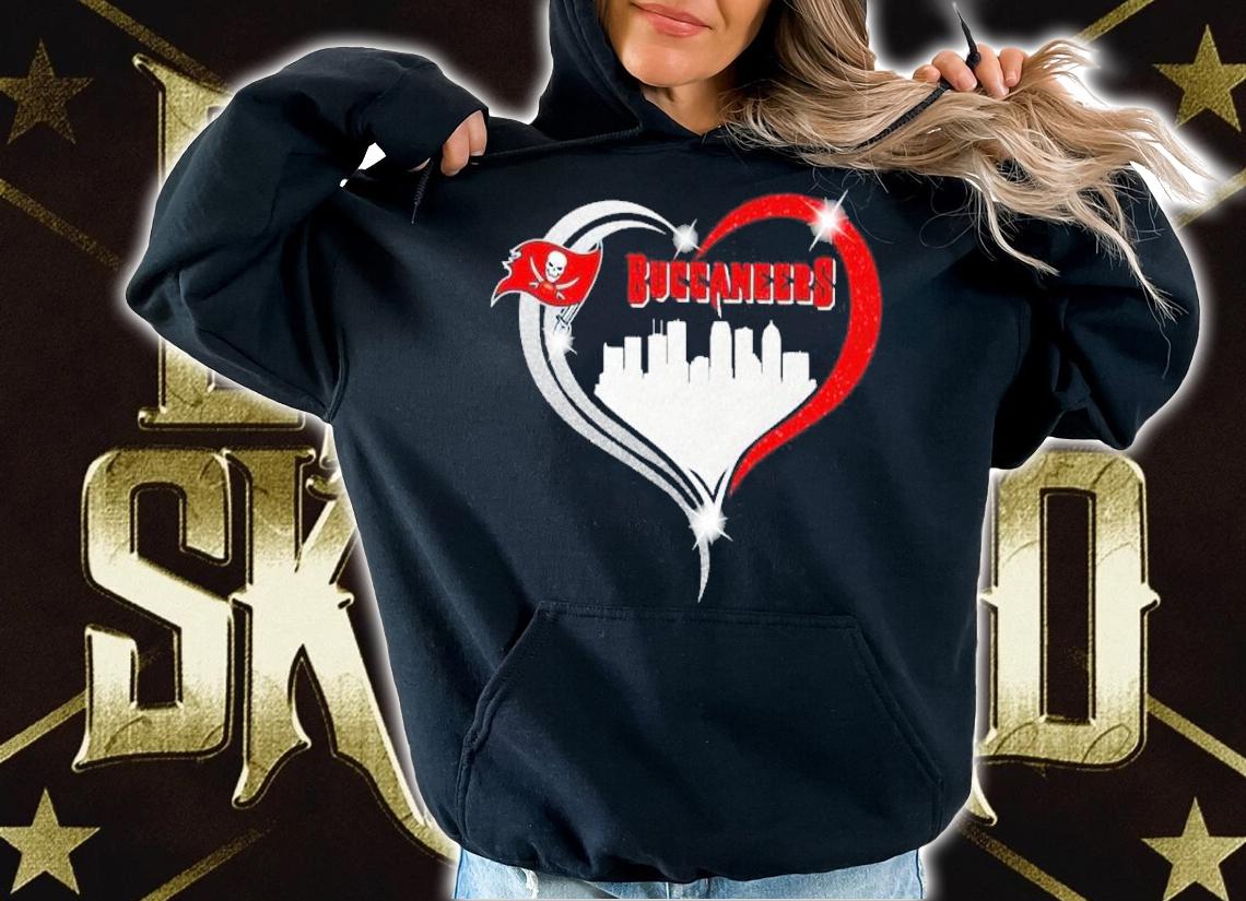 Heart city Tampa Bay Buccaneers shirt hoodie