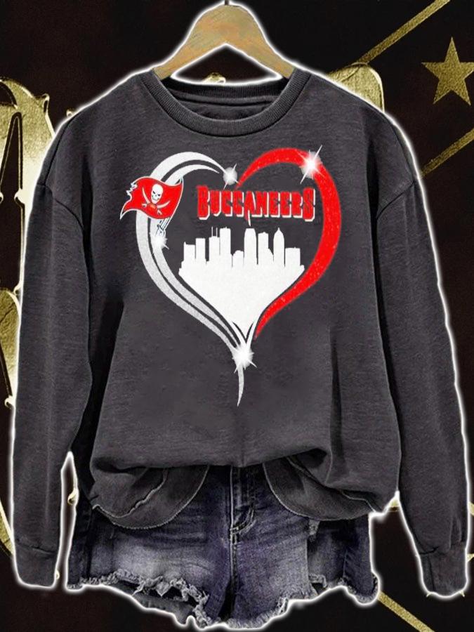 Heart city Tampa Bay Buccaneers shirt sweatshirt