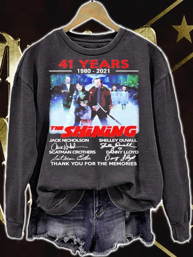 41 years 1980 2021 The Shining thank you for the memories shirt