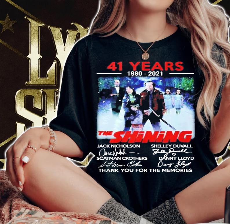 41 years 1980 2021 The Shining thank you for the memories shirt