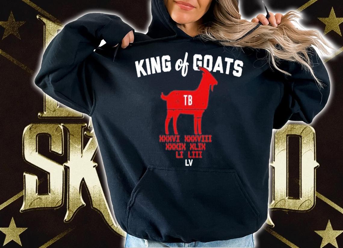 Tampa Bay Football Champions King of GOATs shirt hoodie