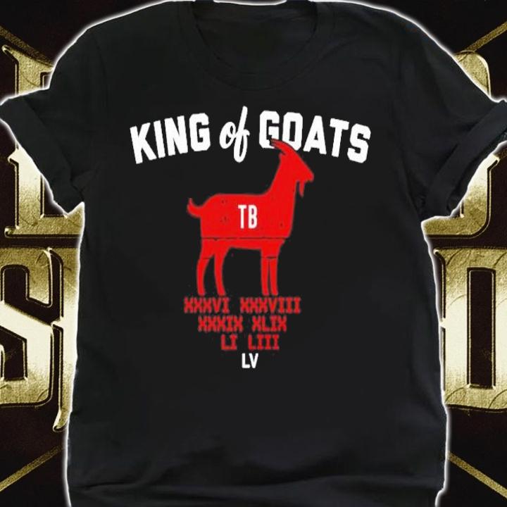Tampa Bay Football Champions King of GOATs shirt shirt