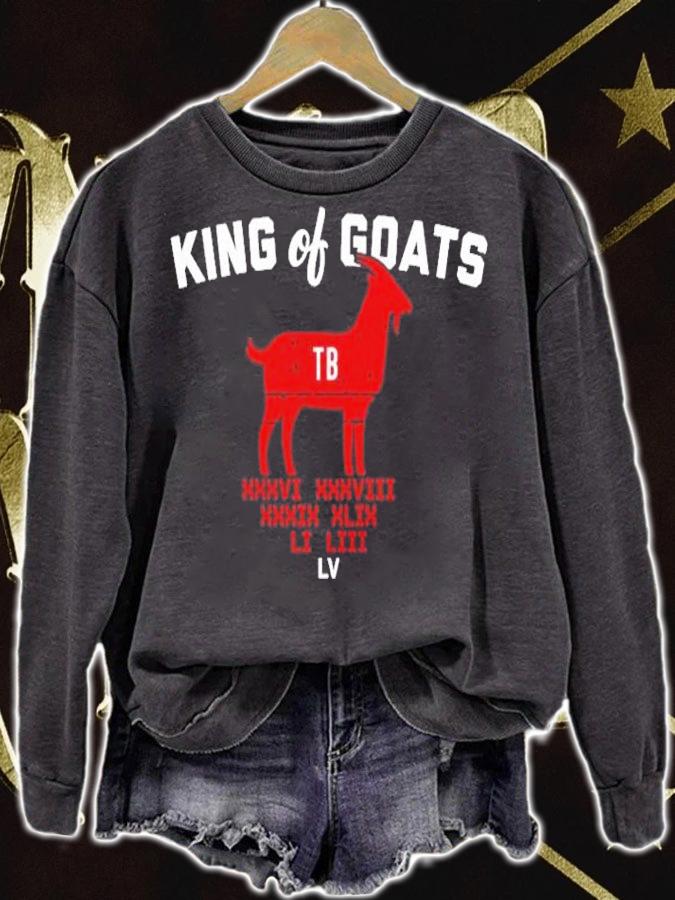 Tampa Bay Football Champions King of GOATs shirt sweatshirt