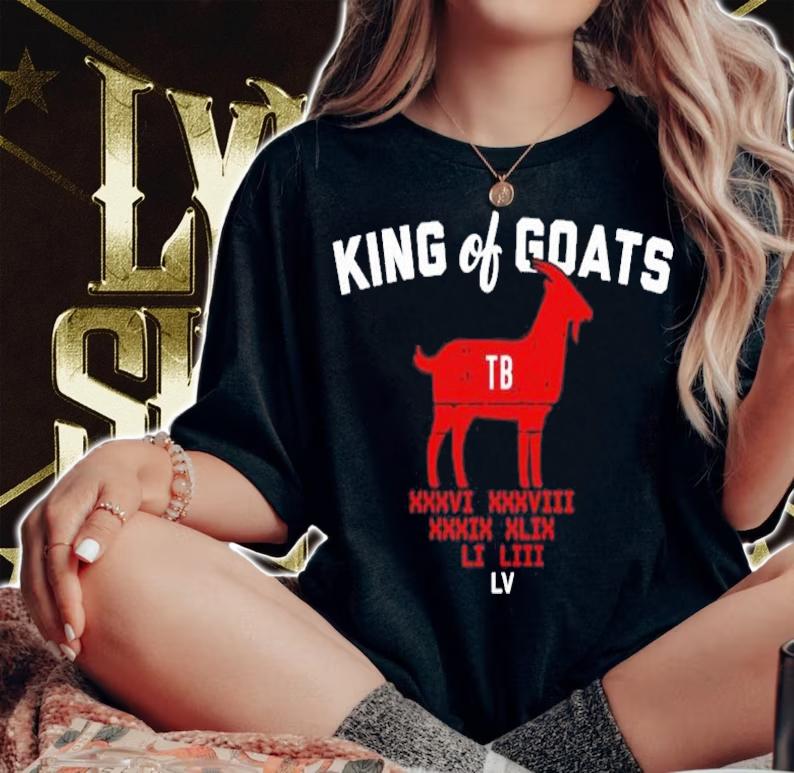 Tampa Bay Football Champions King of GOATs shirt woman shirt
