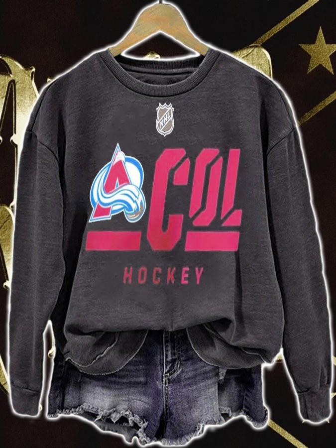 Colorado Avalanche Pro Core Secondary Logo shirt sweatshirt
