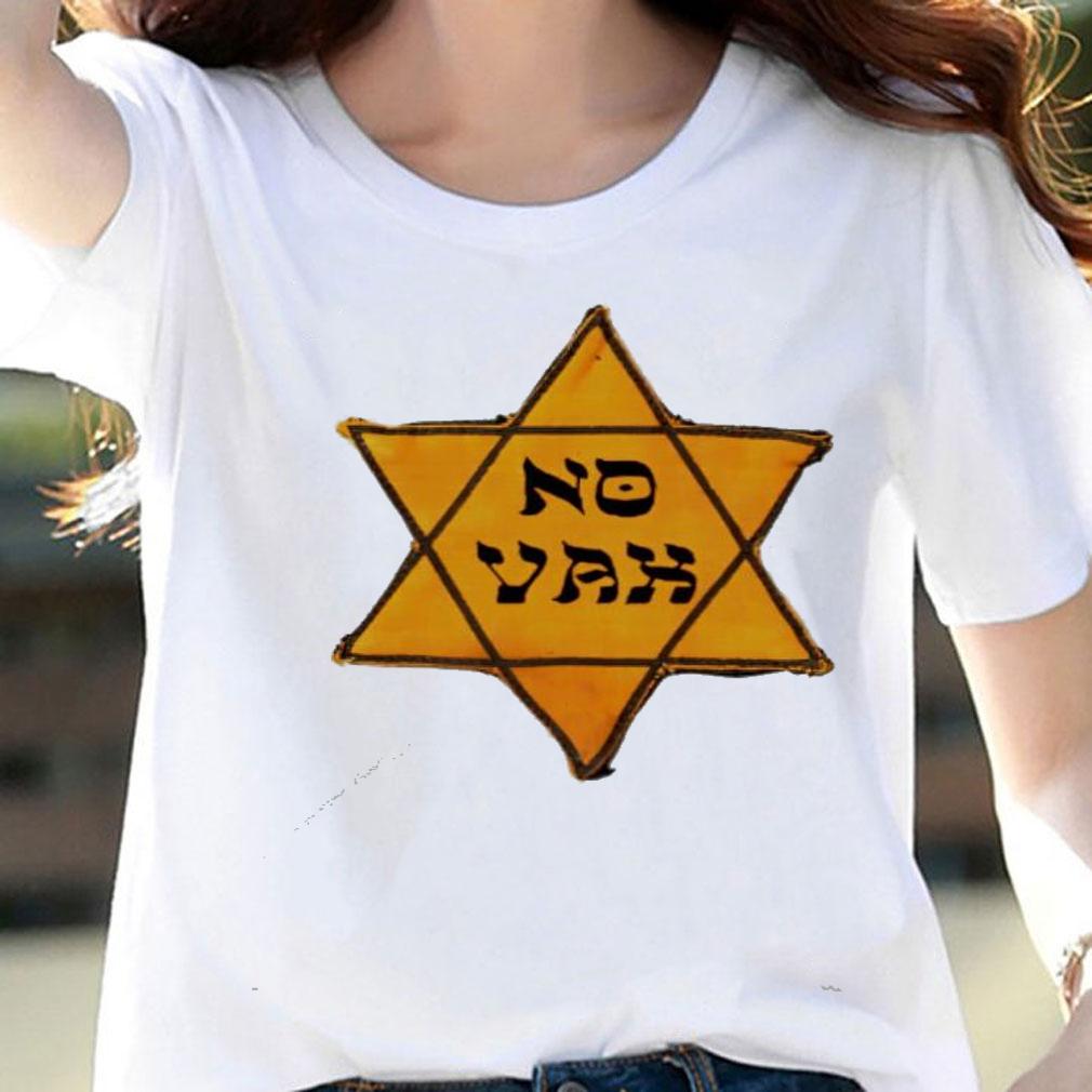 Mo vax jewish star T-shirt