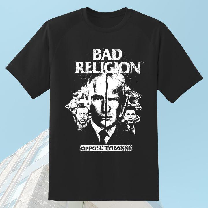 Donald Trump Putin Shirt: Stand Against Tyranny - Bad Religion