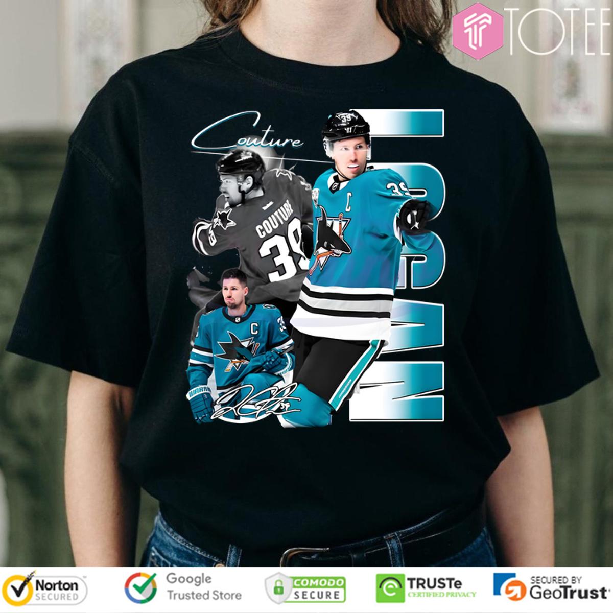 Logan Couture San Jose Sharks Nhl Players Lightning Effect Hockey Shirt