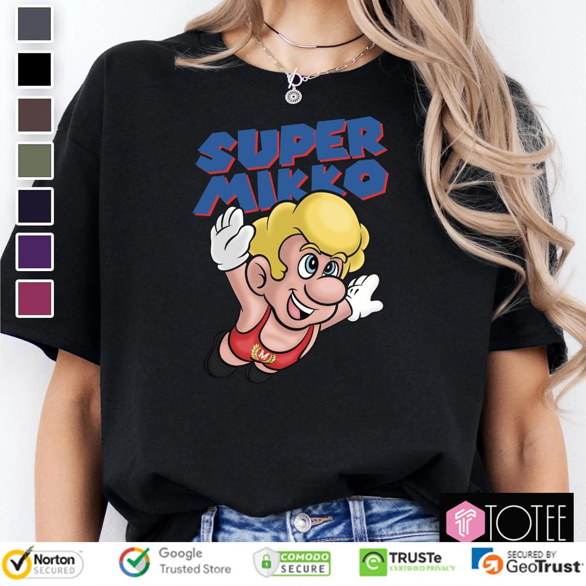 Super Mikko Parody Mikko Maestro Super Mario Bros T-Shirt