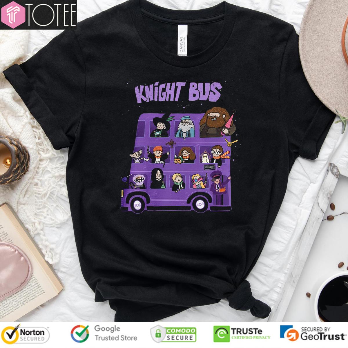 Harry Potter Characters Knight Bus T-Shirt