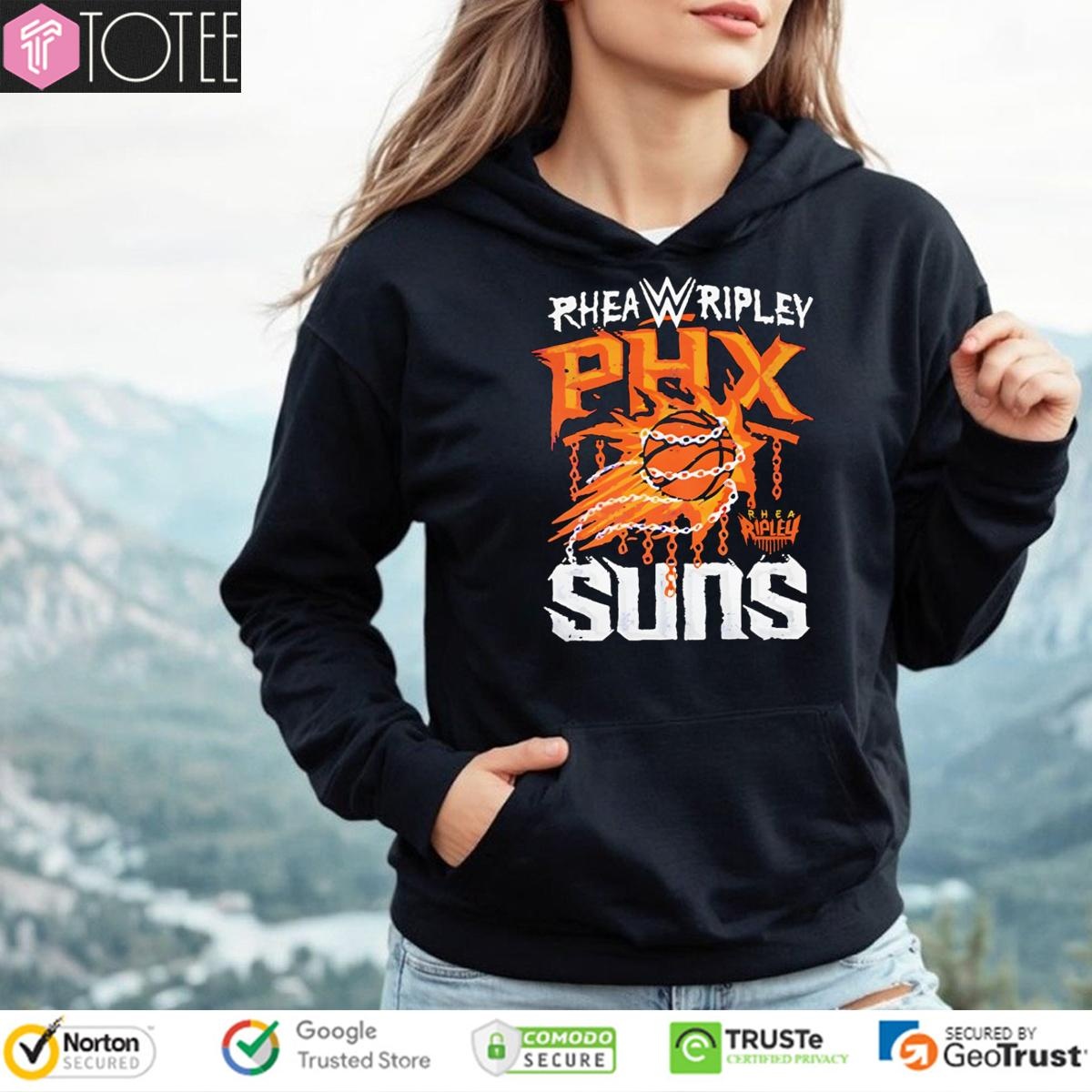 Rhea Ripley Phoenix Suns Nba Wwe Hoodie